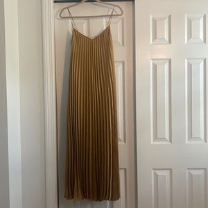 Club Monaco golden dress size 0